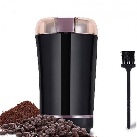 Meidong Coffee Grinder Electric, Stainless Steel Blade Grinder for Coffee Espresso Latte Mochas, Noiseless Operation, Evently Grinding for Coffee Beans Spice Nut Seed Grains